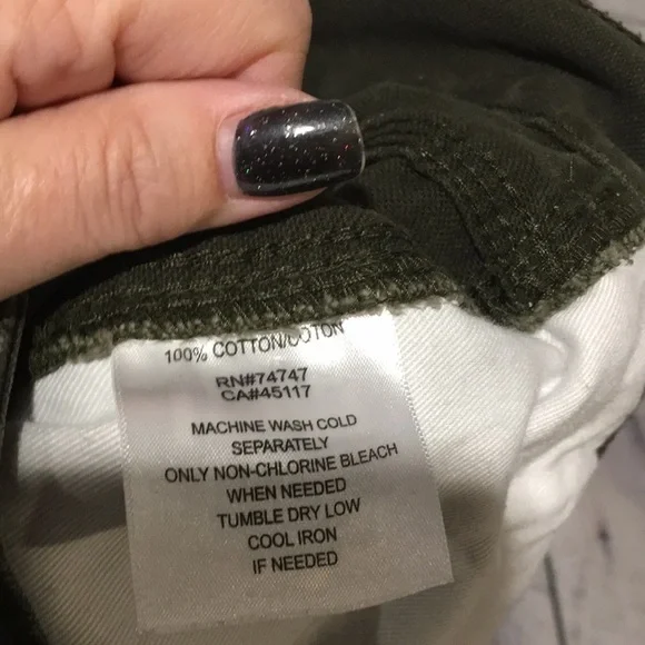 Red Head Brand Co. army green cargo shorts size 34 - Picture 5 of 5